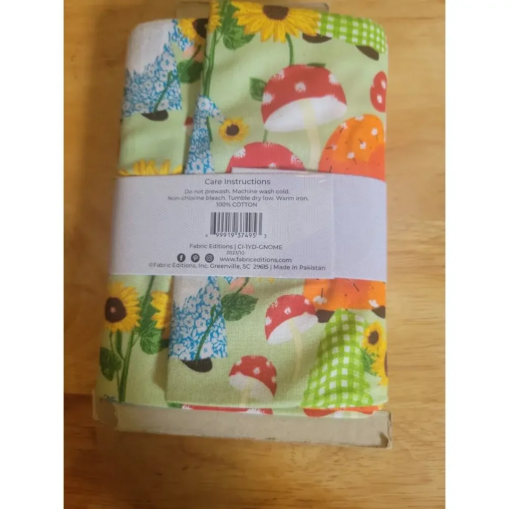 Gnome Fabric 1yd Cut 36×42